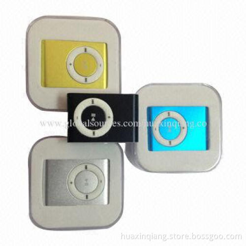 Portable MP3 Player with Card Slot, Small